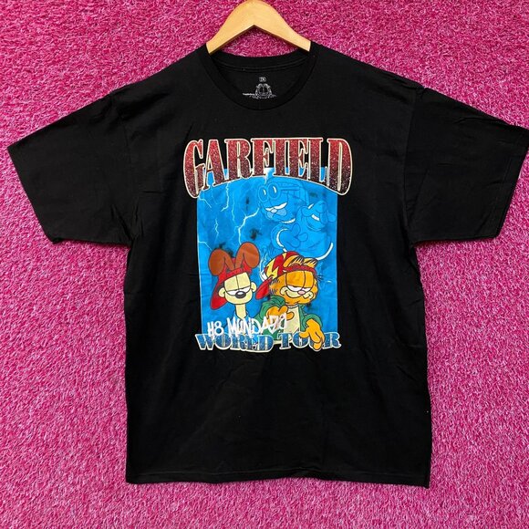 Nickelodeon Garfield H8 Munidaze World Tour T-Shirt 2XL - Picture 1 of 4